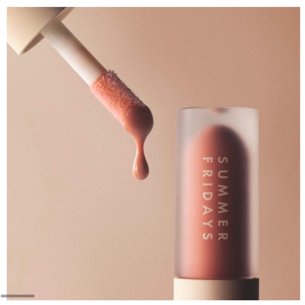 Summer Fridays Dream Lip Oil Bare Sands - Picture 2 of 12